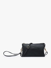 Load image into Gallery viewer, 3 Compartment Crossbody - Black
