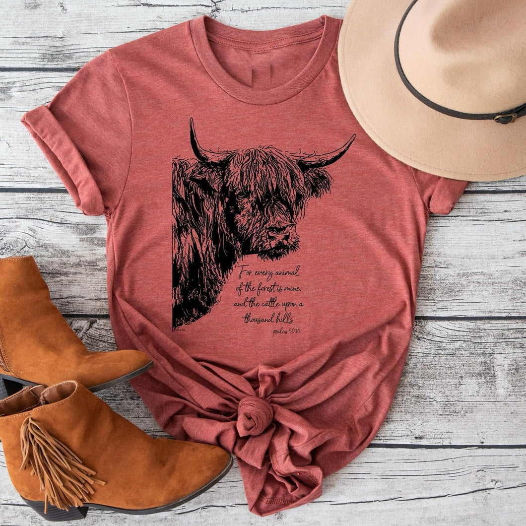 Highland Cow T-Shirt