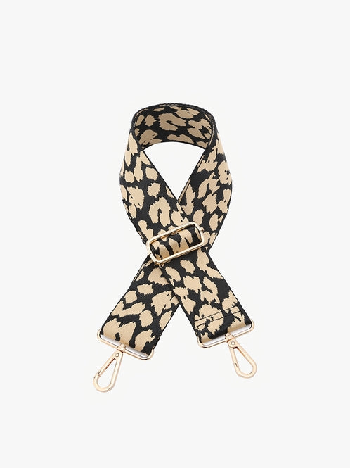 Adjustable Strap -  Leopard Tan