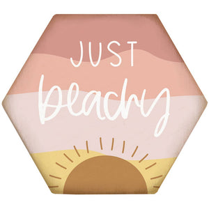 Just Beachy  - Honeycomb Coasters